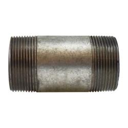 58143 Pipe Nipple, 1-1/2 in MPT x 1-1/2 in MPT, 3 in L, Steel, Galvanized, SCH 80 Schedule