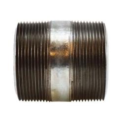 58162 Pipe Nipple, 2 in MPT x 2 in MPT, 3 in L, Steel, Galvanized, SCH 80 Schedule