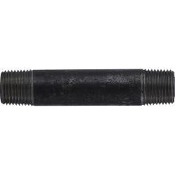 59090SMLSXX Seamless Pipe Nipple, 3/4 in MPT x 3/4 in MPT, 6 in L, Steel, Black, XXH Schedule