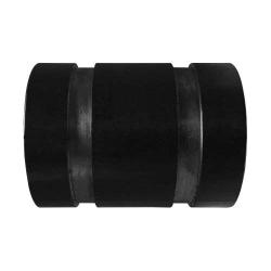 59201V Seamless Pipe Nipple, 3 in Grooved x 3 in Grooved, 3 in L, Steel, Black, SCH 80 Schedule