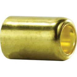 60100-18 Smooth Hose Ferrule, 0.7 in Nominal, Brass