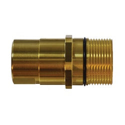 61050 Wingnut Nipple, 1/2 in FNPT, Brass