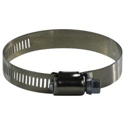 611 Series 611072 Worm Gear Clamp, 3 in Nominal, 3 in Minimum Clamp Diameter, Stainless Steel
