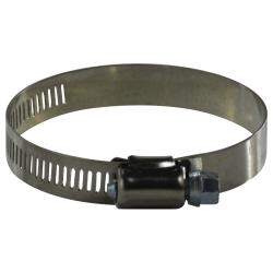 611 Series 611096 Worm Gear Clamp, 4-1/2 in Nominal, 4-1/2 in Minimum Clamp Diameter, Stainless Steel