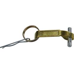 61450 Handle Assembly, 1 in, Brass, For Use With: Cam and Groove Fitting