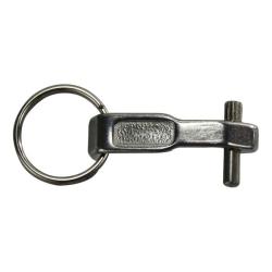 61452 Handle Assembly with Pin, 3 to 4 in, Steel, For Use With: Cam and Groove Fitting