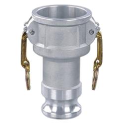 619004 Type DA Cam and Groove Reducer Coupler, 2 in Female Coupler x 3 in Male Adapter, Aluminum