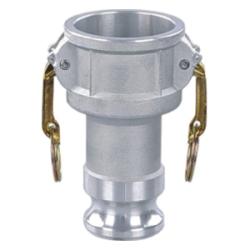619009 Type DA Cam and Groove Reducer Coupler, 4 in Female Coupler x 2 in Male Adapter, Aluminum