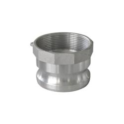 61910 Cam and Groove Adapter, 8 in Type A x 8 in FNPT, Aluminum