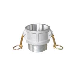 CGB-250-A1 Type B Cam and Groove Coupler, 2-1/2-in Female Cam x 2-1/2-in MNPT, Aluminum