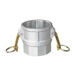 61949 Cam and Groove Coupler, 6 in Type D x 6 in FIP, Aluminum