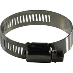620 Series 620064SS Wide Band Worm Drive Clamp, 2-1/2 in Minimum Clamp Diameter, 316 Stainless Steel