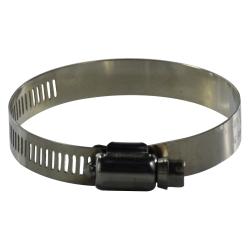 620 Series 620128 Worm Gear Clamp, 6-1/2 in Nominal, 6-1/2 in Minimum Clamp Diameter, Stainless Steel
