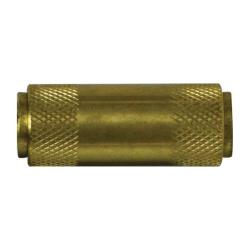 620663A D.O.T. Union, 4 mm Push-to-Connect x 4 mm Push-to-Connect, Brass