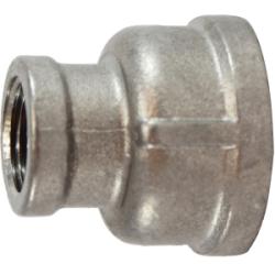 62451 Reducer Coupling, 2 in Bell x 3/4 in Bell, Stainless Steel