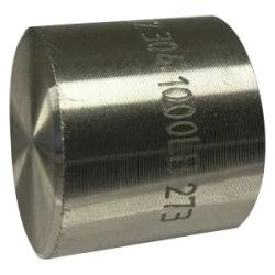 62476B1 Barstock Cap, 1-1/4 in FPT, Stainless Steel, 1000 lb