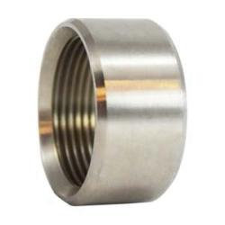 62776 Half Coupling, 1-1/4-in Female NPT x 1-1/4-in Socket Weld, Stainless Steel, 150 lb
