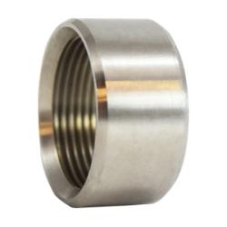 62779 Half Coupling, 3-in Female NPT x 3-in Socket Weld, Stainless Steel
