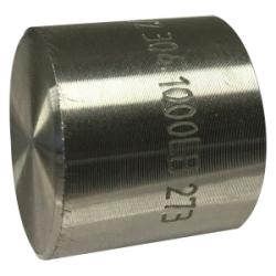 63470B1 Barstock Cap, 1/8 in FPT, Stainless Steel, 1000 lb