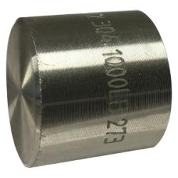 63476B1 Barstock Cap, 1-1/4 in FPT, Stainless Steel, 1000 lb