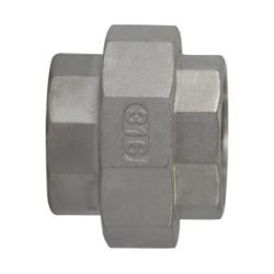 63609 Union, 2-1/2 in FPT x 2-1/2 in FPT, Stainless Steel, 150 lb