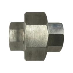 63609B1 Barstock Union, 2-1/2 in FPT x 2-1/2 in FPT, Stainless Steel, 1000 lb