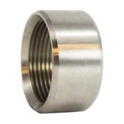 63781 Half Coupling, 4-in Female NPT x 4-in Socket Weld, 316 Stainless Steel, 150 lb