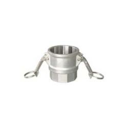 CGD-050-SS1 Cam and Groove Coupler, 1/2 in Type D x 1/2 in FPT, Stainless Steel