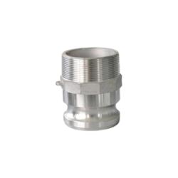 63969 Cam and Groove Adapter, 5 in Type F x 5 in MIP, Stainless Steel