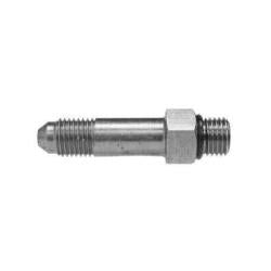 6400L8 Long Connector, 1/2-in Male JIC x 1/2-in Male O-Ring Boss, Steel
