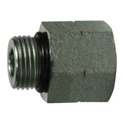 6410O24 Reducer/Expander, 1-1/2-in Male O-Ring Boss x 1-1/2-in Female O-Ring Boss, Steel