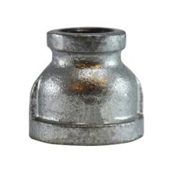 64491 Reducing Coupling, 6 in FPT x 4 in FPT, Iron, Galvanized, 150 lb