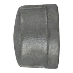 64471 Cap, 1/4 in FPT, Iron, Galvanized, 150 lb