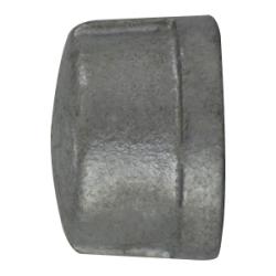 64475 Cap, 1 in FPT, Iron, Galvanized, 150 lb