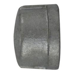 64480 Cap, 3 in FPT, Iron, Galvanized, 150 lb