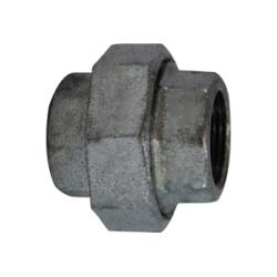 64602 Union, 3/8 in FPT x 3/8 in FPT, Iron, Galvanized, 150 lb