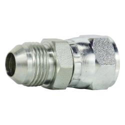 650464 Swivel Nut Connector, 3/8 x 1/4 in Male JIC|Female JIC, Steel