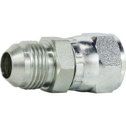 650466 Straight Swivel Nut Connector, 9/16 in Male JIC x 9/16 in Female JIC