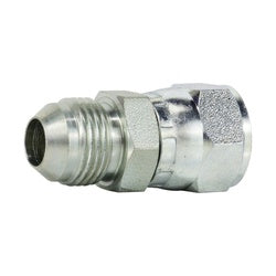 650488 Straight Swivel Nut Connector, 1/2 in MJIC x 1/2 in FJIC, Steel