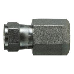 6506106 Swivel Nut Adapter, 7/8 in JIC Threaded x 3/8 in FPT, Steel