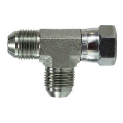 6602-32-32-32 Swivel Run Tee, 2-in Male JIC x 2-in Female JIC Swivel x 2-in Male JIC, Steel