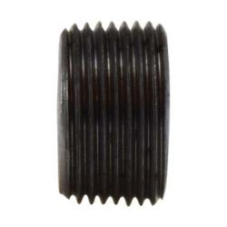 67635 Square Socket Countersunk Plug, 1 in MNPT, Steel, Black, 150 lb