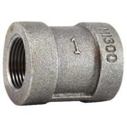 68421 Pipe Coupling, 4 in FPT x 4 in FPT, Iron, Galvanized, XH Schedule, 300 lb
