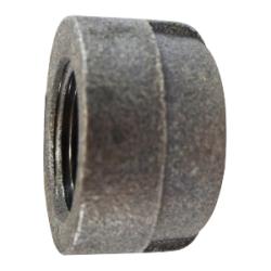 68481 Cap, 4 in FPT, Iron, Galvanized, 300 lb