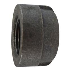 69471 Cap, 1/4 in FPT, Iron, Black, 300 lb