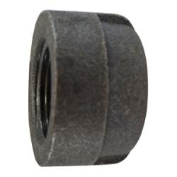 69473 Cap, 1/2 in FPT, Iron, Black, 300 lb