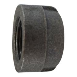 69474 Cap, 3/4 in FPT, Iron, Black, 300 lb