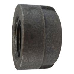 69475 Cap, 1 in FPT, Iron, Black, 300 lb