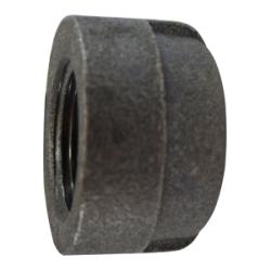 69477 Cap, 1-1/2 in FPT, Iron, Black, 300 lb