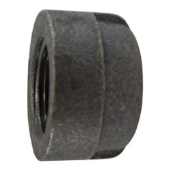 69481 Cap, 4 in FPT, Iron, Black, 300 lb